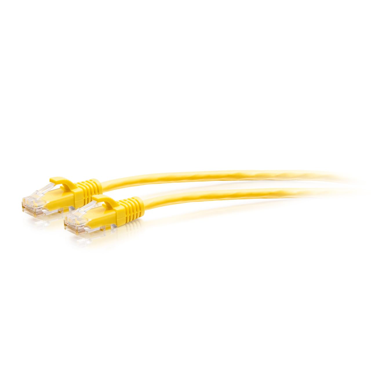 7ft (2.1m) Cat6a Snagless Unshielded (UTP) Slim Ethernet Network Patch Cable - Yellow