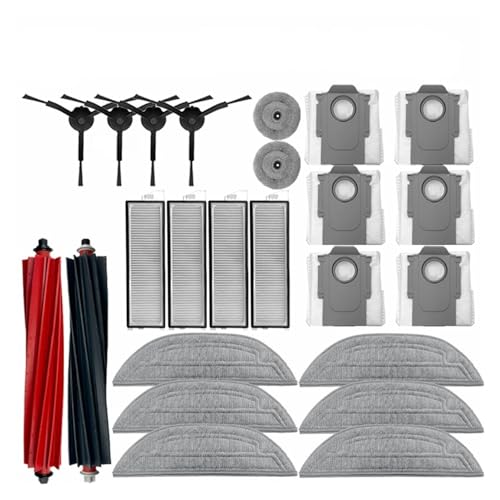 Roborock S8 MaxV �E���g�����{�b�g�|���@���C���T�C�h�u���V���b�v�N���X HEPA �o�b�O�X�y�A�p�[�c�L�b�g�ɑΉ�(Gold)