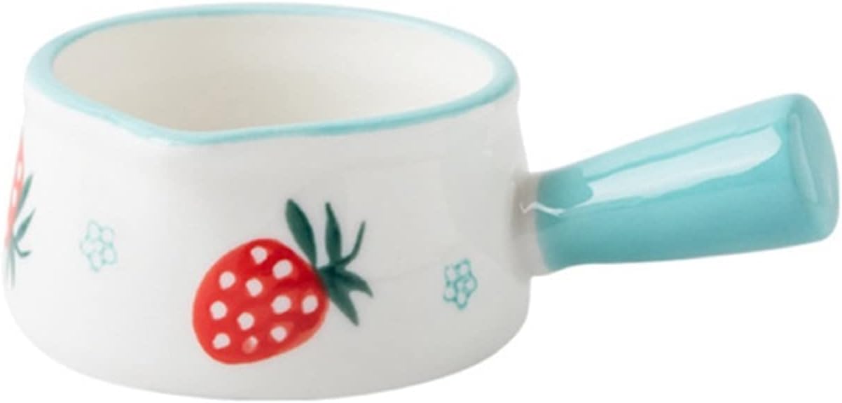 Kitchen Tableware Ceramic Milk Cup Sauce Tableware Coffee Sugar Milk Jug Vinegar Kitchen Sauce Tableware Salad Dressing Gravy Boat (Color : E) (G) (B)