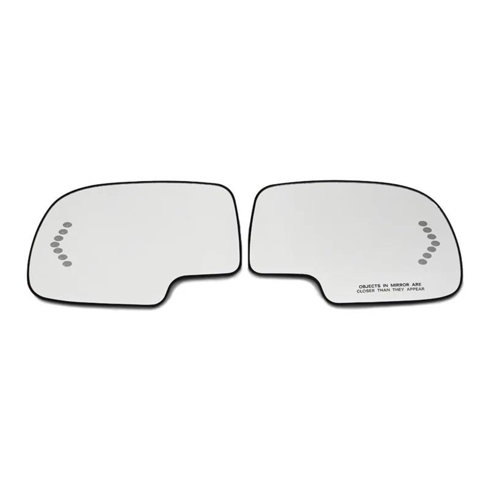 Espejos Retrovisores Para Coche Cristal Para Chevy Para Chevy Para Avalanche Para Silverado Para Suburban Para Tahoe 1500 2500 3500 2003-2007 Cristal de retrovisor lateral(Izquierda y derecha)