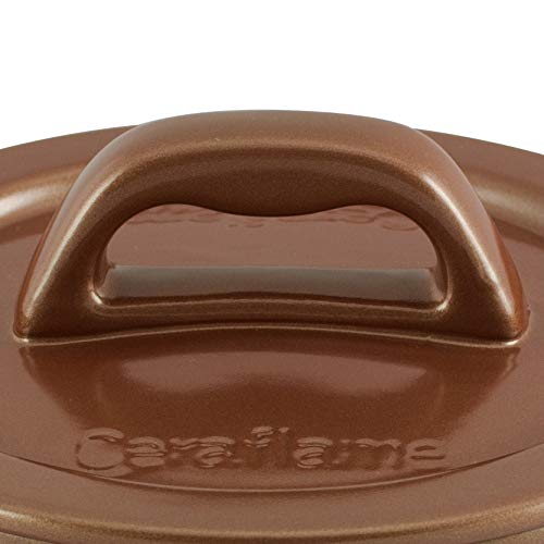 Caçarola de Cerâmica Martelada, 20cm, 3,0 Litros, Cobre, Ceraflame