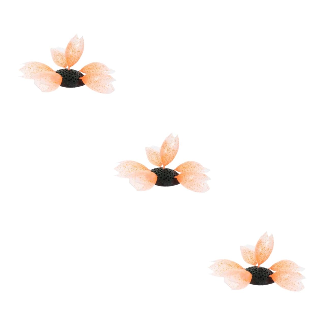 Toddmomy 3piezas Coral Artificial De Brillante para Decoración De Acuarios y Peceras Adorno Acuático para Paisajismo Subacuático y Establecimiento Natural