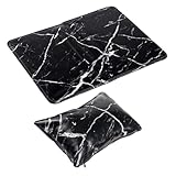 Healifty Nagelkunst Handkissen Satz mit Tischmatte Ergonomisches Maniküre Handkissen aus Pu Leder Rutschfestes Nagel Armlehnenkissen für Nageldesign und Handpflege