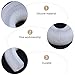 CIYODO 2pcs U Shape Electric Toothbrush Replacement Heads Soft Brush Heads for Cleaning and Gum Massage Compatible Shaped Toothbrushes