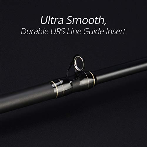 KastKing Varas de Pesca Telescópicas Blackhawk Ii, Fundição 7 Pés 6 Pol.-Rápido-Mh Potência