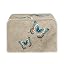 Boho Mandala Flower Butterfly - Beige