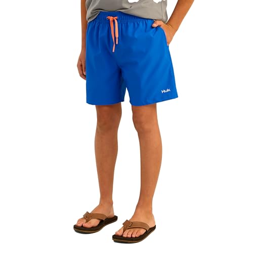 Image of HUK Girls' Pursuit Volley Short, Quick-Dry Fishing Shorts for Kids