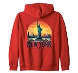 Statue de la Liberté de NYC Skyline Sweat à Capuche