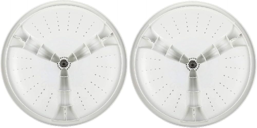 Replacement Part for W10902814 Washer Wash Plate Compatible with - 2 Pack Durable Repair Component for Home Equipment Appliance Repair Universal Long-Lasting Performance