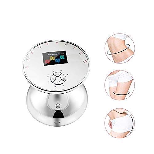 Fat Burn Macchina 3 in 1 di Perdita di Peso a Infrarossi per Massaggi Body Sculpting Dispositivo,Vuoto Cellulite Rimozione Perdita Fat Riduzione Shaping,Argento
