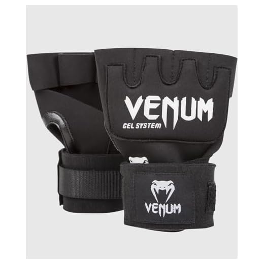 Venum Kontact Gel Boxbandagen, Schwarz