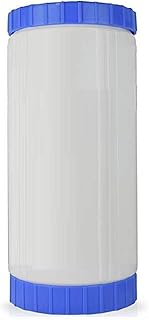 4.5" x 10" Whole House Refillable Water Filter Cartridge - GAC Catalytic Carbon + Birm + KDF 85: Reduces Iron, Manganese, Hydrogen Sulfide - Rotten Egg Smell - Compatible with 10" Big blue Housing