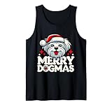 Photo Gallery merry dogmas divertente natale maltese dog dab pose xmas canotta Photo Gallery merry dogmas divertente natale maltese dog dab pose xmas canotta