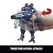Masters of the Universe Feature Action Figure Combat Ready Roboto, Twist & Release Quick Draw Move, 5.5 Inch with Blaster, 2026 Movie Accurate Hero Toy