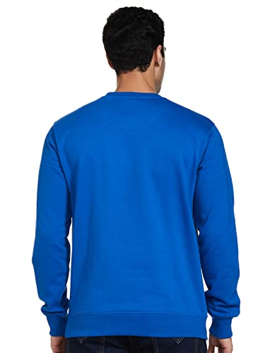 Image of Amazon Brand - Symbol Men Cotton Rich Light Weight Crew Neck Sweatshirt (Regular Fit)