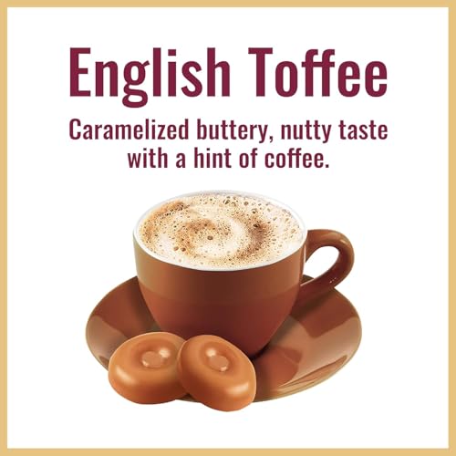 image for Hills Bros. Instant Cappuccino Mix, English Toffee (16 Oz, Pack of 1) 