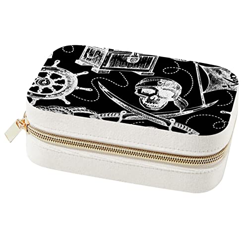 Boîte à bijoux pirate pour fille avec rangements boucles d'oreilles