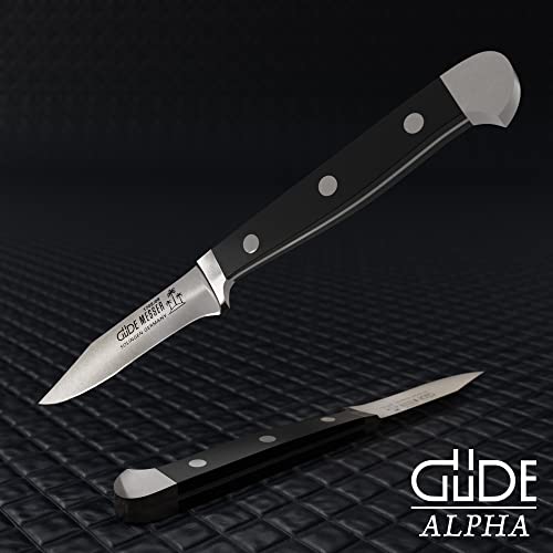 Gude Alpha Coltello Da Verdure 8Cm Pom Nero 1708-08 - 6