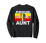 Photo Gallery proud aunt lgbtq rainbow flag lgbt pride month felpa Photo Gallery proud aunt lgbtq rainbow flag lgbt pride month felpa