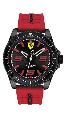 Scuderia Ferrari Analog Black Dial Men's Watch-0830498