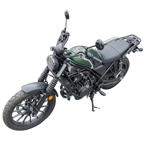 Motorrad Stahl Heckgepäckträger-Stützregal kompatibel mit CL250 CL300 CL500 CL 250 300 SCL500 2023 2024, Frachtträgerhalterung Topcase-Verlängerungsplatte Heckträger