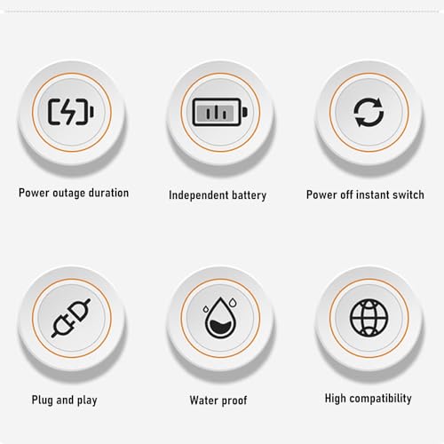 UPS 6600 mAh avec protections multiples pour routeur internet stable