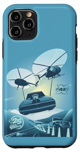 ���C���h�E�X�s�[�h 25th Anniversary Fast X Helicopter Chase �X�}�z�P�[�X iPhone 11 Pro �p