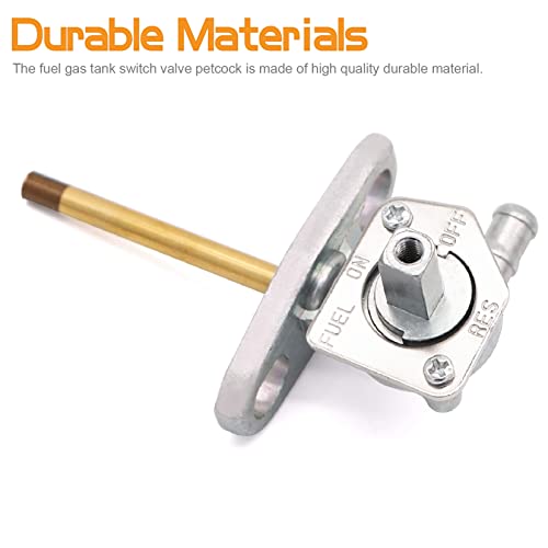 Fuel Valve Petcock with Lever Assy for Honda Recon 250 TRX250 TRX350 TRX400 TRX420 TRX450 TRX500 TRX650.16950-HM8-003,Gas Valve Switch Part,Fuel Tank Switch Valve Part