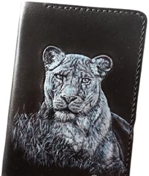 3D Genuine Leather Travel Passport Cover, Passport Holder, Passport Case, Hand-Carved, Hand-Painted, Leather Carving, Custom wallet, Personalized