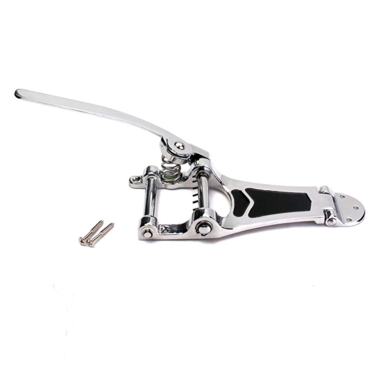 Ponte Vibrato per Chitarra Jazz Archtop Hollow in Cromo Argento