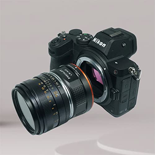Image of PHOLSY Lens Mount Adapter Compatible with Leica R Lens to Nikon Z Mount Camera Body Compatible with Nikon Z fc, Z30, Z9, Z6 II, Z7 II, Z6, Z7, Z5, Z50