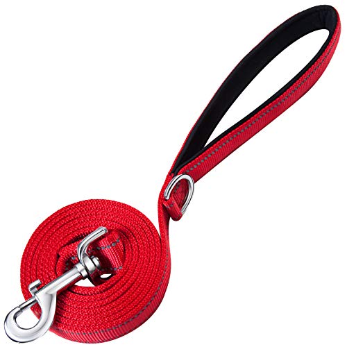 LukPaw Heavy Duty Dog Leash Reflective Dog Leash 6ft Nylon Rope Dog Training Leash for Large Dogs Medium Dogs