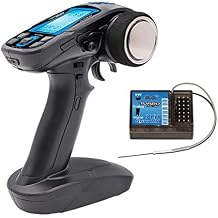 Turbo TB-TX2 2.4Ghz Fhss Digital 7Ch Radio Remote Control Transmitter with Tb-Rx200 LCD Led Receiver for RC Boat