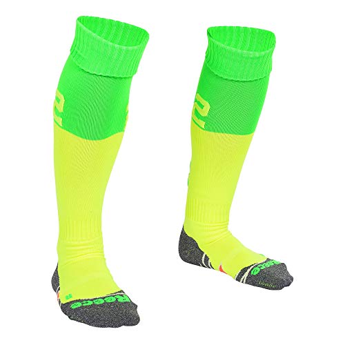 Reece numbaa Calzettoni Hockey Calze, Giallo Fluo