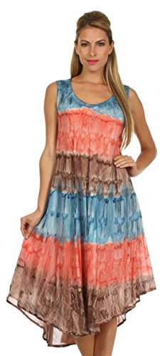Image of Sakkas Desert Sun Caftan Dress /Cover Up