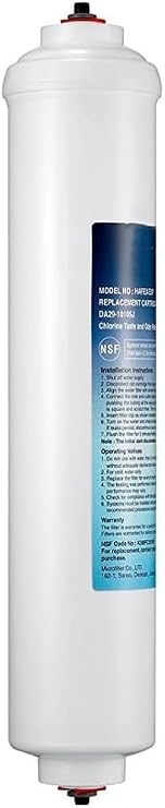 Genuine Replacement DA29-10105J Water Filter Compatible with Samsung American Refrigerator
