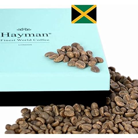 Hayman Coffee, 100% Blue Mountain Coffee From Jamaica, Green Coffee Beans To Roast With Coffee Roaster Machine, 24oz/680g (Pack of 1) | Unroasted Coffee Beans Cover
