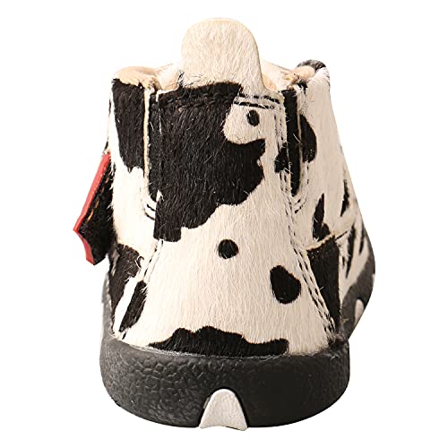 Twisted X Infant Chukka Driving Moc, White/Black, 8(M) #TOP1