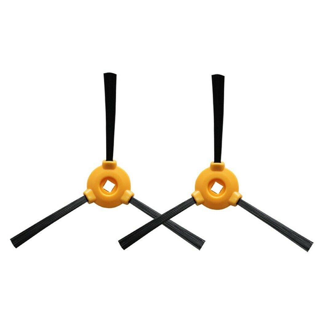 Filtres Et Brosses Latérales De Rechange Pour Robot Aspirateur Lefant - Compatible M200, M201, M520M, M501-A, M571, T700, T800 - Lot De 4 Ou 5 Filtres Et 4 Ou 10 Brosses