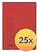 Produktbild ELBA Sammel-Mappe chic, für A4, aus Karton, 3 Innenklappen, rot, 25er Pack