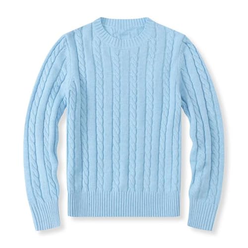 Men’S Round Neck Pullover Knitted Sweater Fashionable Top Casual Autumn Winter Sports 5