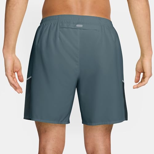 Image of Nike Mens Miler Dri Fit Brief Lined Running Shorts