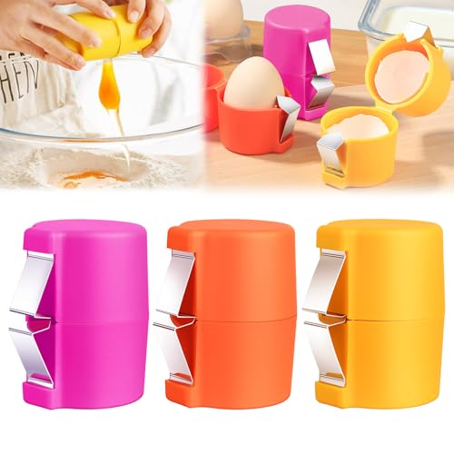 3 Pcs Egg shell opener, Eggshell opener, Egg Clip...