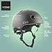TSG Meta Skate- und Fahrradhelm mit Einstellsystem, für Radfahren, BMX, Skateboarden, Rollerblading, Roller Derby, E-Boarding, E-Skating, Longboarding, Vert, Park, Urban (Satin Blue Tint, L/XL 58-60
