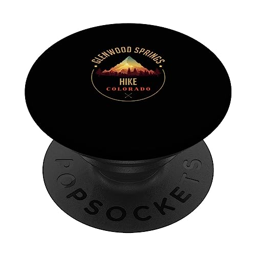 Ropa de recuerdo de Glenwood Springs - Glenwood Springs Hiking PopSockets PopGrip Intercambiable