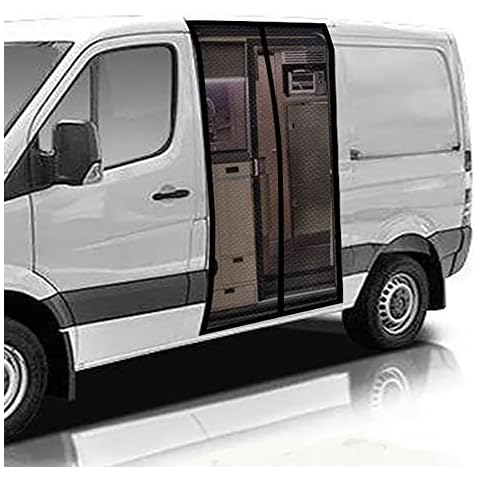 Moriintl Fly Screen Magnetic for Vans Side Slider Door Cover