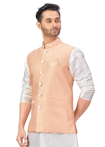Image of Studio Shringaar Men's Nehru Jacket /Waist Coat