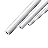 uxcell 6063 Aluminum Tube, 3mm 4mm 5mm OD x 2mm Inner Dia 300mm Length Seamless Round Pipe Tubing,...