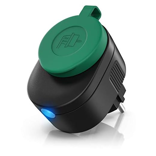 CSL-Computer 7223049077722 Enchufe WiFi para Exteriores, Negro