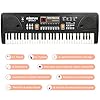 Best Digital Pianos for Learning and Practice 41 Raimy Piano Keyboard for Beginners, 61 Keys Portable Electronic Digital Piano with Microphone, Learning Educational Music Keyboard Piano for Kids Gifts Toys for Boys Girls Toddlers (Black) #4